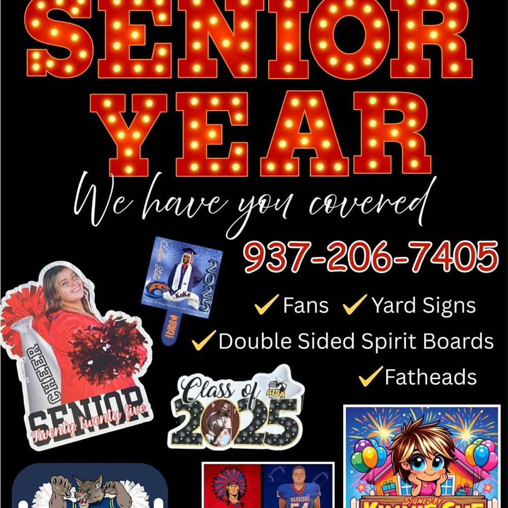 Senior Year Spirit Items